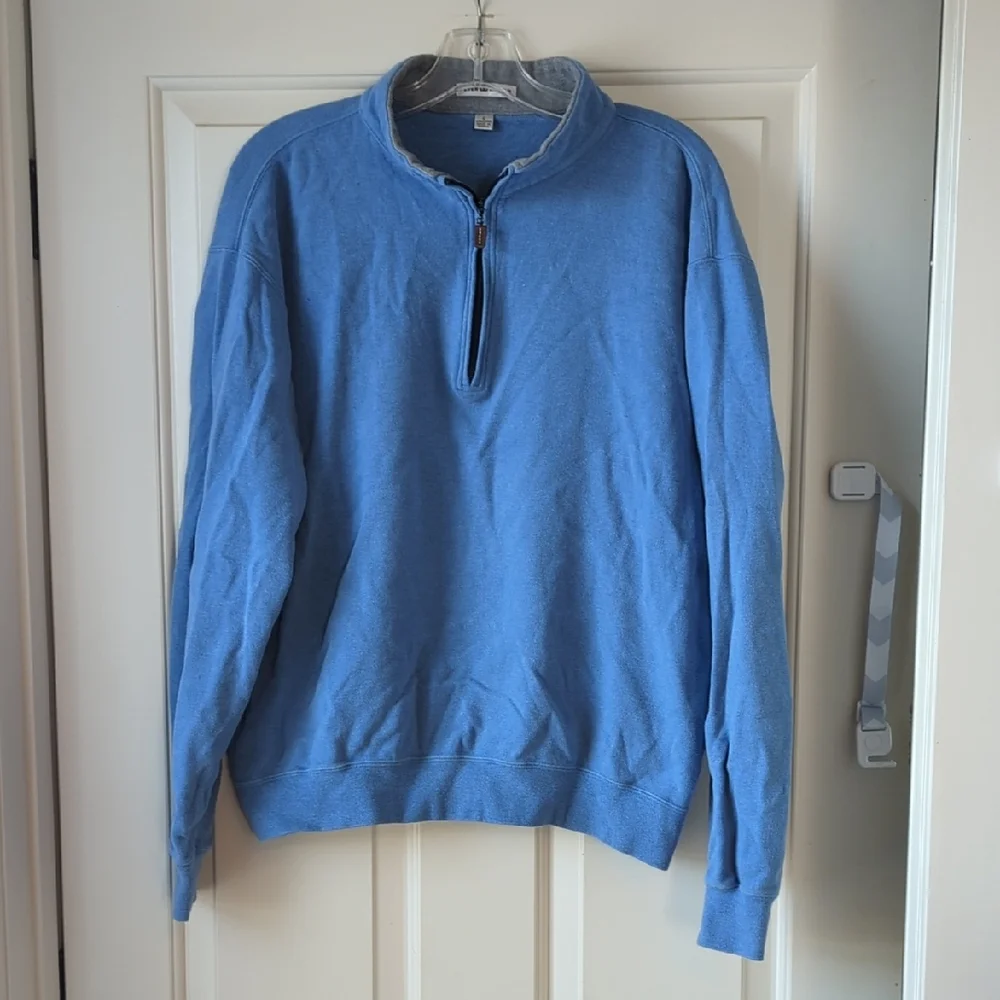 Peter Millar Quarter Zip Sweatshirt - Picture 1 of 5
